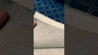Lush Fabric Spotlight: Luxurious Gold Moroccan Arabic Damask in Navy Blue &ndash; Elegance in Every Stitch