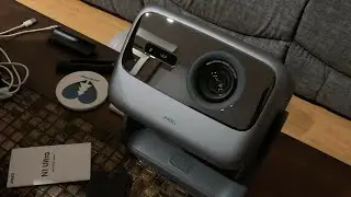 JMGO N1 Ultra screen size test
