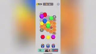 Hexa sort Level 210 Solution Walkthrough 