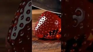 Crystal Clear Fruit Cutting ASMR 🫐🍉 | Super Satisfying Glass Sounds