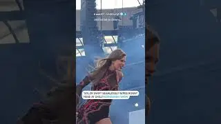 Taylor Swift seamlessly wipes runny nose at chilly Edinburgh show
