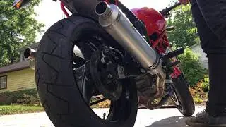2008 Ducati Monster 695 M695 Leo Vince Full exhaust