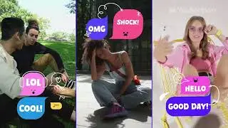 Animated Speech Bubbles & Social Media Reactions | Kinetic Text Pop-Ups