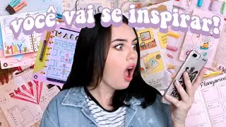 REAGINDO A BULLET JOURNALS DE SEGUIDORES 💜 #mayjournals