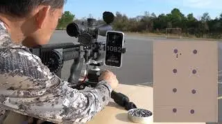 FX Impact .30 44gn Hybrids accuracy test at 1080fps 50y