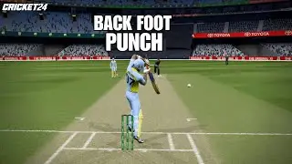 Cricket 24 Tutorial : The Backfoot Punch (Pro Ctrl)