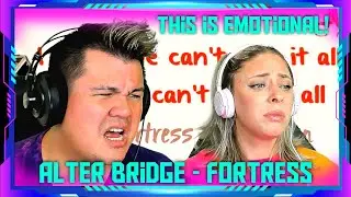 Millennials react to Fortress - Alter Bridge - Lyric video | THE WOLF HUNTERZ Jon and Dolly