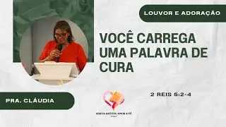 Em meio as lutas, sobrevivemos porque Deus cuida de nós | Culto Louvor e Adoração| Pra.Cláudia|IBAF 