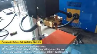 Battery tab welding machine battery welder