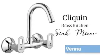 Cliquin Brass Sink Mixer Tap &ndash; Hot & Cold Water with 360&deg; Swivel Spout! #cliquin @CliquinStore
