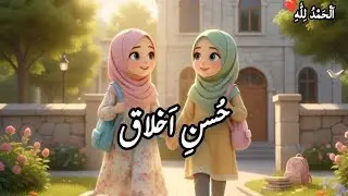 Lesson no 5 : Husn-e-Akhlaq 🥰🥰# Moral Stories #Islamic Learnings #Kids YouTube #Kids Cartoons 