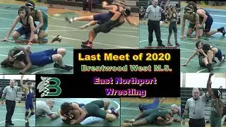 NEW!!! Middle School WRESTLING! Brentwood West vs East Northport