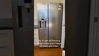 My 13 year old Samsung fridge freezer had been working well until last month 12/2025.