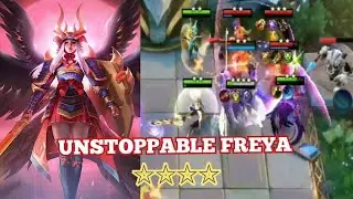 NEW META UNSTOPPABLE FREYA LVL 4 | MAGIC CHESS
