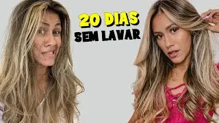 FIZ A PRIMEIRA LAVAGEM E FINALIZAÇÃO DO MEU NOVO CABELO LOIRO