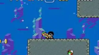 Let's Play Super Mario World Co-op with Wiiguy309 [Part 2] Kissy fish