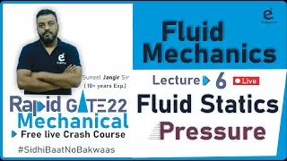 #Lec.6 || Fluid Mechanics || Fluid Static  / Mechanical Crash Course GATE 22 / Rapid GATE / Engenius