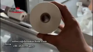 Glueless Label Auto Turret Rewinder With 19 MM Air Shaft Test