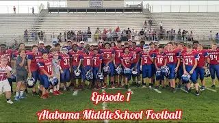 Alabama MiddleSchool Football: Alba Sharks vs GrandBay Tigers | GameDay Vlog