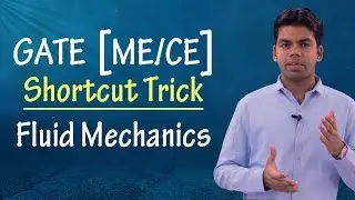 GATE: Short Cut Trick: Fluid Mechanics