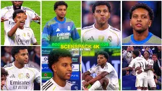 Rodrygo Vs Man City 2025 / RARE CLIPS ● SCENEPACK 4K ( With AE CC and TOPAZ ) 