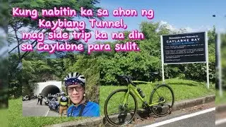 Kaybiang Tunnel x Caylabne solo ride...#gravelbike