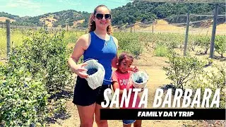 VISITING SANTA BARBARA BLUEBERRY 🫐 FARM | Family Day Summer ☀️2021 DITL