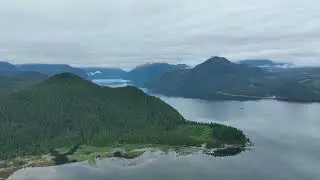 STAVE LAKE MISSION BC CANADA 4K 360 DRONE