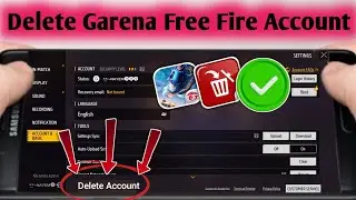 How to Permanently Delete Free Fire Account (2025) | Delete Garena Free Fire Account 