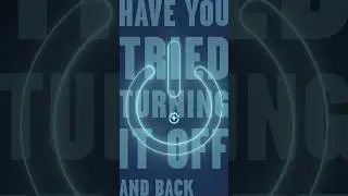 Tech tip 101. Have you tried turning it off and back on? #techsupport #computerhelp #computerrepair
