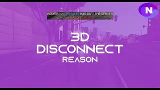 [Free][Standalone] | 3D Disconnect Reason | Nuvil Store&reg;