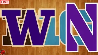 Washington vs Northwestern Big Ten College Basketball Live Game Cast & Audio