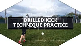 GAA Goalkeeping #55 - Drilled Kick Technique Practice