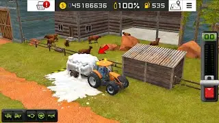 Fs 18 Overload Milk & Delivery Round Roll Bales | Farming Simulator 18 Multiplayer | #fs18