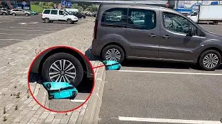 Краш-тест чемодана прайд (Pride) из полипропилена PP