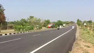 Royal enfield Interceptor 650 flyby with AEW exhaust