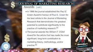Journal of Marketing Research 💲 Marketing & Advertising💲
