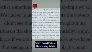 Excerpt From Chelley Bissainthe Galore Mag 🩵