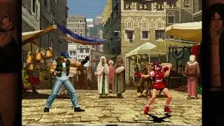 KOF 98 &ndash; Ikari Team (Leona, Ralf, Clark) vs Psycho Soldier Team (Athena, Kensou, Chin)