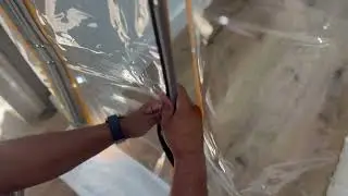 RE-U-ZIP&reg; MAGNETIC ENTRY STRIP&trade; INSTALL WITH FLAP DOOR DEMO