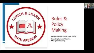 HOA Board Training: Rules & Policy Making