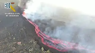 El recorrido de la lava de 