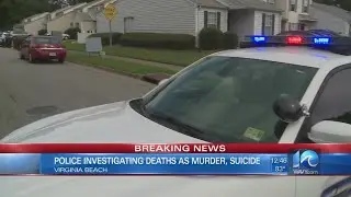 Police investigating deaths of woman, man in Va. Beach as murder-suicide