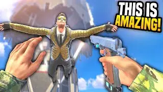 NEW BATTLE ROYALE GAME IN VIRTUAL REALITY - Population: One VR Gameplay