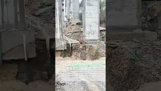 Nature's Wrath: Torrential Floodwaters Expose Bridge's Vulnerable Underbelly!