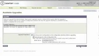 ESA Upgrade Process