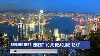Broadcast Modern News Pack After Effects Template