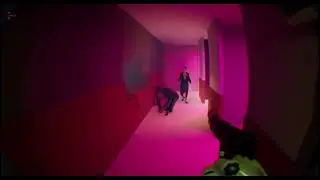 Gameplay  | Unreal Engine 5.2 + ALS  +MetaHuman+ ragdoll + Bodycam Effect + Niagara Particles| TEST
