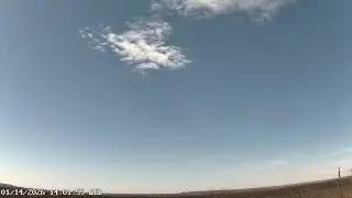 01/14/26 Time Lapse - Lake Alan Henry Weather - Texas