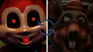 FNACEC and Jollibee's But They Have Swapped Jumpscare Sounds